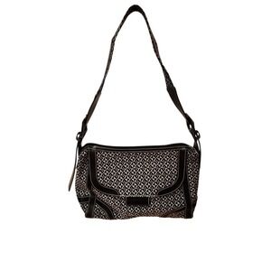 Max New York Black White Shoulder Bag Purse‎ TCA